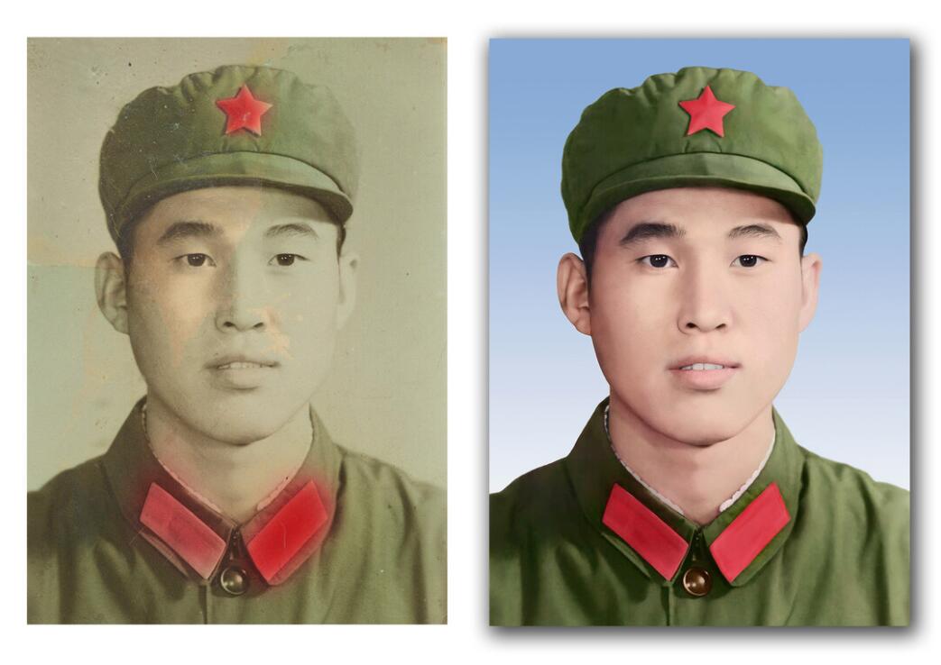 回民破损照片修复-18